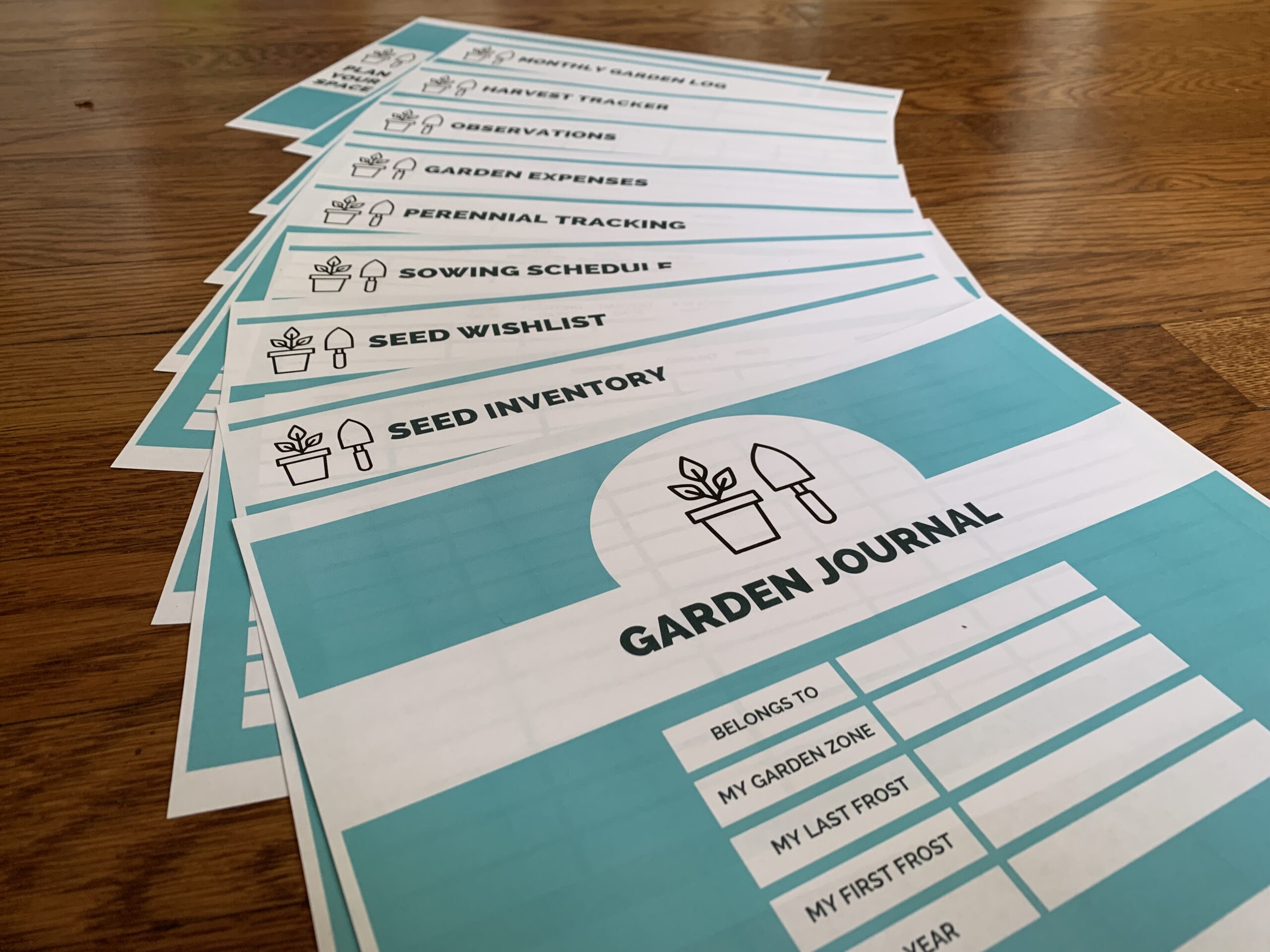 garden journal product image