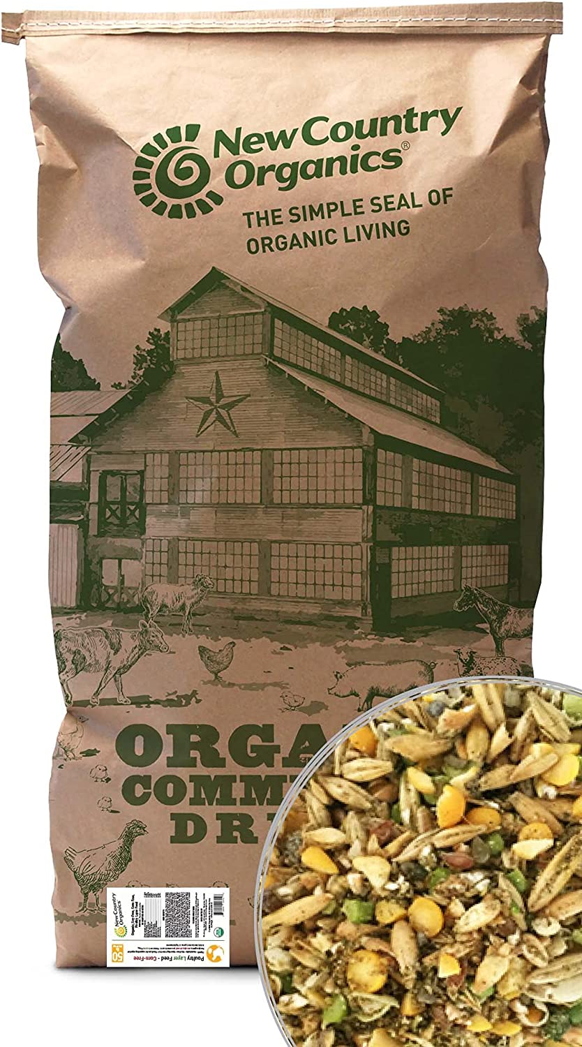 Organic Chicken Feed (whole grain)